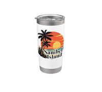 Isola di Sanibel Bicchiere termico in acciaio inox doppia parete