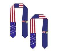 Isola di Sant'Elena, America: Sciarpa, Stola e Fascia per la Laurea, Uomini e Donne, Classe 2026