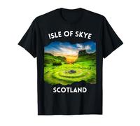 Isola di Skye Scozia Souvenir Regno Unito Storico Regno Unito Maglietta