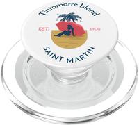 Isola di Tintamarre Saint Martin St Maarten PopSockets PopGrip per MagSafe