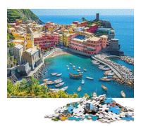 Isola d'Ischia Puzzle in Legno 300 Pezzi Adulto Regalo Per Amore E Amico Decorazione Interna Unica Per Gioco Familiare Gioco Education Stress Relief 300pcs (40x28cm)