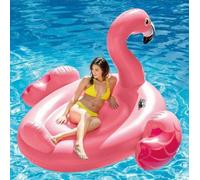 ISOLA FENICOTTERO GRANDE CAVALCABILE GONFIABILE INTEX PER MARE CM. 203X196X124H