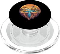 Isola Galleggiante Fantasy Spazio Scena PopSockets PopGrip per MagSafe