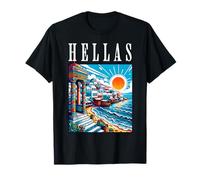 Isola Greca Mykonos Maglietta