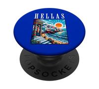 Isola Greca Mykonos PopSockets PopGrip Adesivo