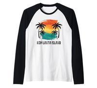 Isola Koh Lanta Thailandia Vacanze Estate Tropicale, Isola Maglia con Maniche Raglan