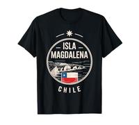 Isola Magdalena Cile Faro Viaggi Design Maglietta