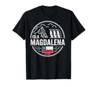 Isola Magdalena Cile Faro Viaggi Design Maglietta