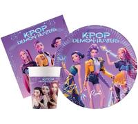 Isola Party Kit festa compleanno K-Pop Demon Hunter per 8 persone eco-friendly (8 piatti di carta ⌀ 23 cm, 8 bicchieri di carta 200 ml, 20 tovaglioli di carta 33x33 cm)