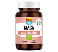 ISOLA PLUS Maca Peruviana, Integratore Alimentare Biologico, 240 Capsule da 560mg, Vegano e Bio