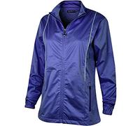 Isola Verde Golf IGLJKT1750 Womens Full Zip di acqua di sport del rivestimento resistente, Marina Francese, Dimensioni 16