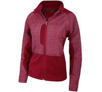Isola Verde Golf IGLJKT1846 Donna Zip Sport contrasto leggermente imbottita Giacca trapuntata, Red Heather, 14