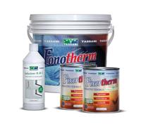 Isolamenti Trattamento Antimuffa Anticondensa Igienizzante Primer Vernice Pittura Pareti Interne e Soffitti Kit 35 Metri Quadri