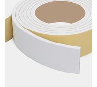 Isolamento a prova di acqua con striscia di tenuta in EPDM | Nastro autoadesivo in schiuma for fessure di porte e finestre, crepe, perdite, riduzione del rumore, vibrazioni(10mmx30mm)