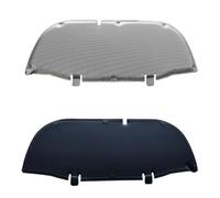 Isolamento acustico e termico del cofano anteriore dell'auto, imbottitura in cotone fonoassorbente e fonoassorbente, compatibile con Toyota e Corolla Cross XG10 2022-2024(Black and silver)