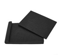 Isolamento acustico in schiuma ad alta densità per cuscinetti per monitor da studio, riducendo la distorsione di fascia bassa e la risonanza sonora per altoparlanti da 5 6 pollici