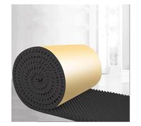 Isolamento acustico in schiuma, pannello acustico autoadesivo spesso 5 cm, tappetino isolante acustico per studi, ufficio, casa, facile da tagliare (colore: nero, dimensioni: 15 m)