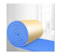 Isolamento acustico in schiuma, spessore 7 cm, autoadesivo, pannelli fonoassorbenti in schiuma, facili da tagliare (colore: blu, dimensioni: 5 m)