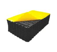 Isolamento acustico Nitrile, PVC, 1m x 1m x 15mm RS PRO 1034072