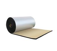 Isolamento Auto 200*50cm 5/7/10mm Car Suono Zerbino Impermeabilizzazione Deadener Calore Isolamento Acustico Fonoassorbente Cappuccio Accessori In Schiuma a cellule chiuse(10mm 200x50cm)