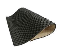 Isolamento Auto Auto Cofano Motore Firewall Tappetino Termico Deadener Isolamento A Prova di Rumore Acustico Fonoassorbente Schiuma Insonorizzante 100x50 cm 50x50(100cmx50cmx2cm)