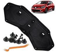 Isolamento cofano motore Renault Clio IV 2012-2020 clip + estrattore 658404618R