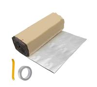 Isolamento Del Motore Tappetino Isolante Acustico Universale In Schiuma Alluminio Per Auto 4 Mm 18 Piedi Quadrati 40 X 420 Cm 1 Rotolo(4mm 420x40cm)