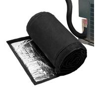 Isolamento del tubo per aria condizionata esterna, protezione del tubo, involucro a 3 strati per tubo di scarico 'aria condizionata, per l'inverno, sole esterno, campeggio, auto, piscina, stufa