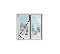 Isolamento finestre, Tenda for porta calda trasparente antivento for interni Scr for il comfort domestico(W140*H180cm)