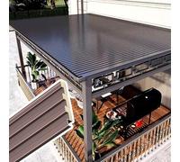 Isolamento in alluminio, Pannelli for coperture in alluminio di diverse dimensioni da 0,8 a 1,5 m for pergolato e patio(1pc,0.8m/2.6ft)