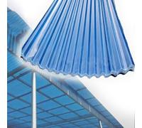 Isolamento in alluminio, Pannelli for coperture in fibra di vetro ondulata for illuminazione naturale, blu, diverse dimensioni(11pcs,35.4x47in/90x120cm)