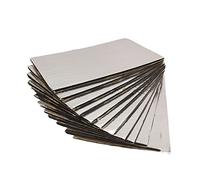 Isolamento per auto, 9 pezzi/12 pezzi, 10/8/6/3 mm, tappetino fonoassorbente per auto, isolamento termico e acustico, cappuccio in schiuma a celle chiuse, 50 x 30 cm (1 pezzo 50 x 100 x 0,2 cm)