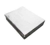 Isolamento per cofano 10/15 Pezzi Tappetino Isolante Acustico Per Auto Isolamento Termico, Schiuma A Celle Chiuse Foglio Alluminio Isolamento Acustico Cotone 5/7 Mm(Small size(10pcs))