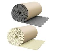 Isolamento per cofano 200/100x50cm Isolamento Acustico Per Cofano Auto In Cotone Pannello Fonoassorbente, Pannello Fonoassorbente Per Studio Registrazione Pannelli(100x50cm beige)