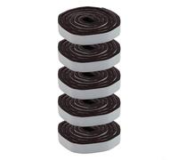 Isolamento termico a prova d'umidità di Brown Weatherstrip del bordo materiale di EVA della striscia di sigillamento del feltro della finestra della porta