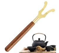 Isolamento termico - Clip in metallo ergonomico | Tetsubin e supporto per tè giapponese, accessorio per tè Kung Fu per teiere calde, strumento di presa sicura per vedere