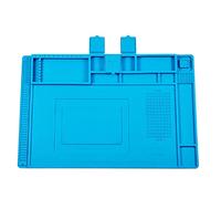 Isolamento termico in silicone Pad Desk Mat Piattaforma di manutenzione per stazione di riparazione di saldatura BGA con sezione