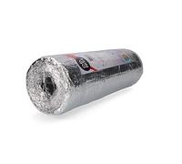 Isolamento termico riflettente multistrato 0,4x5m, leggero, facile da installare, ideale per migliorare l'efficienza energetica e proteggere dal calore.