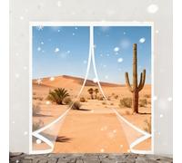 Isolamento Termico Tenda Magnetica per Porte 125 x 170 cm Protezione Dal Freddo Antivento Insonorizzata, Isolamento Termico Tenda per Porta Termica per Soggiorno, Balcone, A