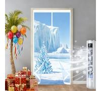 Isolamento Termico Tenda Magnetica per Porte 167 x 260 cm Chiusura Automatica, Impermeabile Contro Freddo Antipolvere Tenda Isolamento Termico per Cantina, Balcone, A