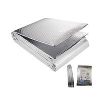 Isolamento termoriflettente - Barriera radiante | Isolamento in alluminio a doppio volto, basta misurare e tagliare le dimensioni e posizionare il riflettore