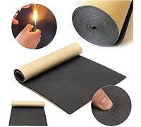 Isolante per auto, 100 x 200 cm, 100 x 300 cm, 5 mm, isolamento acustico per camion, isolamento acustico in cotone a celle chiuse (100 x 200 cm, 5 mm)