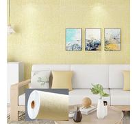 Isolante Termico Adesivo 5mm - Pannello Antiumidità E Antimuffa In Schiuma XPE Impermeabile Per Pareti Interne, Rivestimento Murale Moderno Fonoassorbente(Beige,10m)