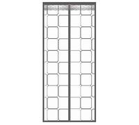 Isolante Termico Porta 110x230CM, Termica e Isolante Prova di Vento Schermo Magnetico della Porta Facile Installazione Chiude da Sola, per Patio corridoio - A