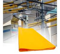 Isolanti Elettrici Insulating Blanket for Electrical Work, High Voltage Insulating Blanket for Substation Field Generator Room, Outdoor EVA Resin Insulation Protection Cover, clips(10KV - 100x200cm(39