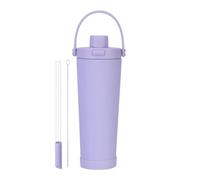 isolata | Cup with Straw Lid,Large Capacity Vacuum Thermal Mug,for Hiking Camping Office Outdoor Picnic School Commuting Work Road Trips Gym Tea Coffee Studenti