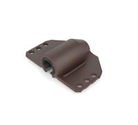 Isolate IT - Sistema di isolamento microfono Lavalier con Sorbothane (compatibile con Sony ECM-77B, marrone/nero)