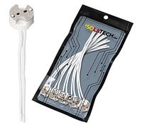 ISOLATECH 5x Portalampada MR16 GU5.3 in ceramica Max.250V/2A LED | Per le lampadine a risparmio energetico, Resistente al calore, Per la casa, l'illuminazione, la cucina e il bagno