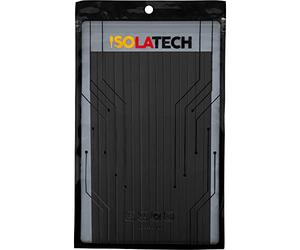 ISOLATECH Guaina Termorestringente Set - Ø8mm x 3m (15 pz x 20cm) - Nero - Rapporto di Restringimento 2:1 - Senza Adesivo & Senza Marcatura