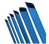 ISOLATECH tubo termorestringente a metraggio blu senza adesivo Ø 30mm 1 metro 2:1 set poliolefina per l'isolamento dei cavi connessioni saldate non etichettato resistente ai raggi UV (Ø30mm 1 metro)